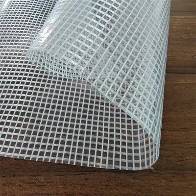 Terpal Vinyl PVC Bening